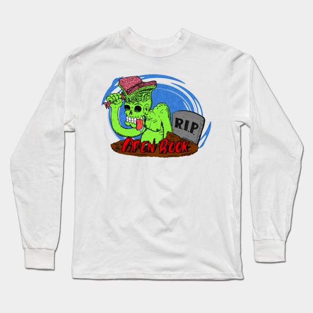 Deadbeats Open Book Long Sleeve T-Shirt by DeadbeatCraig